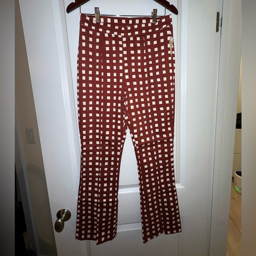 Find Me Now Red Checkered Pants